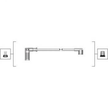 Juego de cables de encendido MAGNETI MARELLI 941319170121