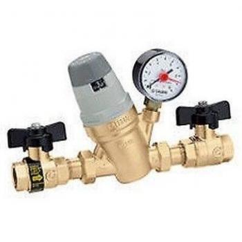 Grupo de llenado automático grande caudal 1/2'' con manómetro Caleffi 554140