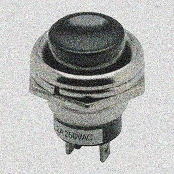 Pulsador empotrable negro Electro dh 11.533.P/N
