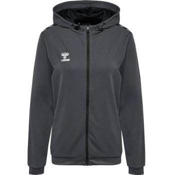 Hummel Chaqueta Authentic Pl 2XL para mujer, tipo chaqueta de deporte con fecho éclair