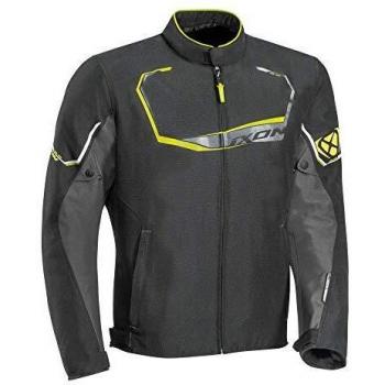 Ixon Chaqueta moto Challenge Negro/Gris/Amarillo, Negro/Gris/Amarillo, S