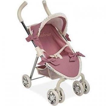 ARIAS - Silla de Paseo para Muñecas Valeria, Plegable con Ruedas Giratorias, Altura del Manillar 60 cm, Medidas: 29x53x60 cm (40806)