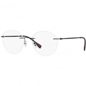 Prada Linea Rossa 0PS 52IV, Monturas de Gafas para Hombre, Black Rubber, 52