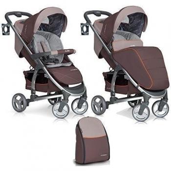 Silla de paseo VIRAGE Carrito con Capazo de alta calidad, color Latte