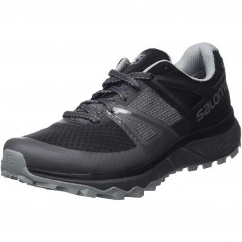 Salomon Trailster GTX, Calzado de Trail Running, Impermeable para Hombre, Gris