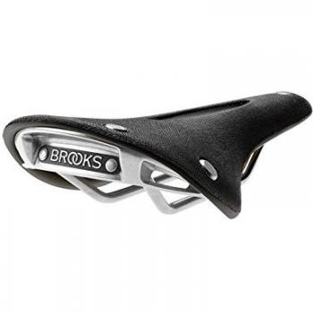 Brooks Cambium C15 Tallado para sillín de Bicicleta, C215CA600 Negro Negro