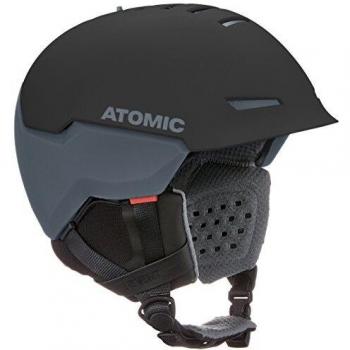 ATOMIC Revent Casco de esquí All-Mountain, Tecnología AMID, Live Fit, Medida de la Cabeza 51-55 cm, Unisex, Negro, S