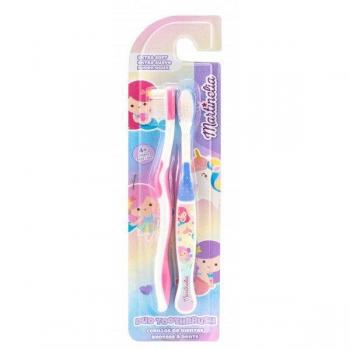 Martinelia - Pack de 2 Cepillos de Dientes para Niños +4 Años