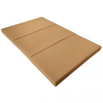 Colchón Plegable para Volkswagen Caddy - 5cm Grosor, 30kg/m3 y 3cm de Viscoelástica, con Cremallera Desenfundable
