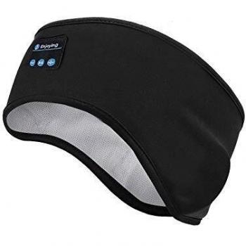Auriculares para Dormir - Navly Bluetooth V5.0 Deportes Diadema | Deportiva Banda Auriculares con Ultrafinos HD Estéreo Altavoces,Perfectos para Deportes, Dormir de Lado, Viajes Aéreos y Relajación