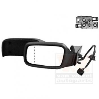 Espejo retrovisor VAN WEZEL 5930807, tipo: espejo retrovisor, características: diseño específico para vehículos, incluye soporte de montaje, acabado en color negro, ajuste manual o eléctrico según modelo del vehículo