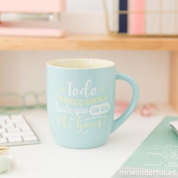 TAZA - TODO PARECE DIFÍCIL HASTA QUE UN DÍA ¡LO HACES!
