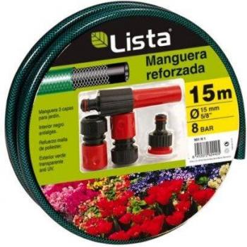 espiroflex Espirojardin Kit Manguera, Verde, 1500x2x2 cm