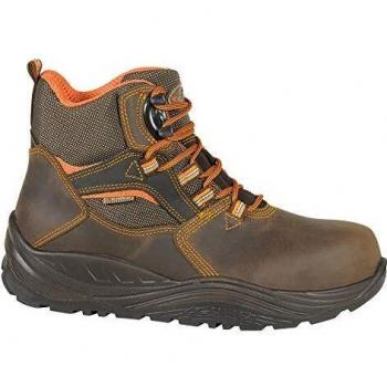 Cofra 55230-000.W42 Argania S3 CI SRC Botas de seguridad, marrón/naranja, talla 42