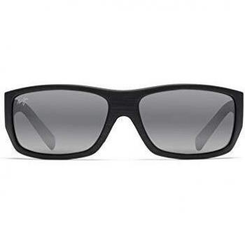 Maui Jim Black Matte 61MM Men's Sunglasses