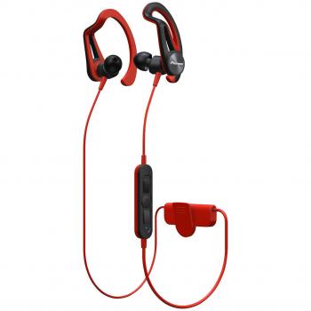 Pioneer e7bt de R Bluetooth Auriculares deportivos con 7 horas de tiempo de unidad, schweis sresitent, impermeable rojo
