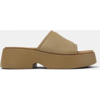Sandalias de plataforma de mujer de piel lisa - Camper K201664