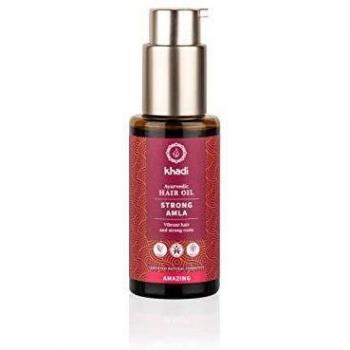 Khadi Aceite CAPILAR AMLA fortalecedor y Brillo 50ml, Neutro, Estándar