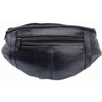 Leather Bumbag, Soft Leather Bum Bag, Up to 44 Inch waist 0412