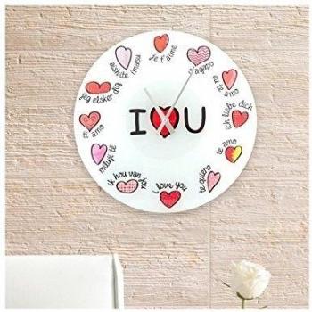 Reloj de Pared Multilingüe I Love You