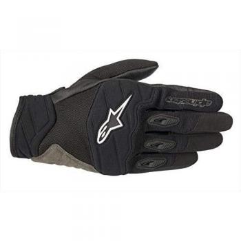 Alpinestars Shore Motorcycle Gloves - Black White - 2XL