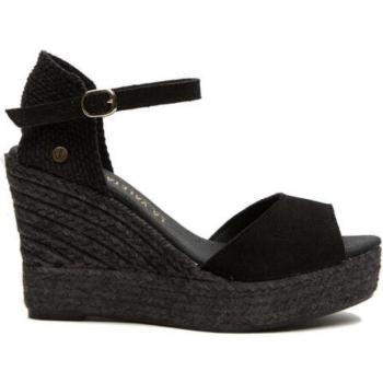 Espadrilles La Valeta Charlene Peep Toe - Elegante y Versátil, Sandalias de Mujer LA VALETA CHARLENE PEEP TOE NEGRO