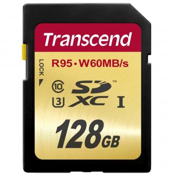 Transcend TS128GSDU3 - Tarjeta de memoria SecureDigital de 128 GB