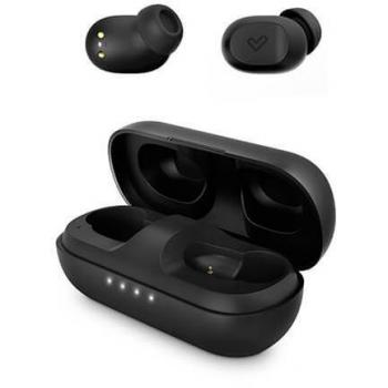 Energy Sistem Earphones True Wireless Urban 3 Space Auriculares Inalámbricos Dentro de oído, Llamadas/Música, USB Tipo C, Bluetooth 5.1, Negro con Estuche de Carga