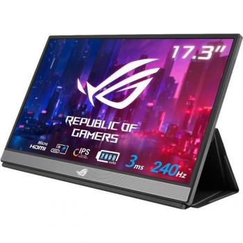ASUS ROG Strix XG17AHPE 17.3 Portable Full HD 240Hz IPS Gaming Monitor with Built-in Speakers