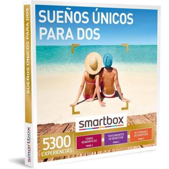 Smartbox - Sueños Únicos Para Dos (Experiencia de regalo, incluye una selección de escapadas románticas y actividades para parejas, acceso a más de 350 experiencias en diferentes destinos, válida por 3 años, presentación en caja elegante