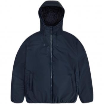 Rains Lohja Insulated Waterproof Jacket - Navy