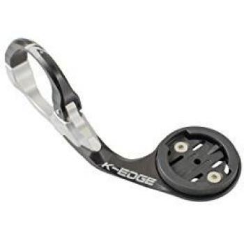 K-EDGE Garmin Race Mount, 31.8mm, Black Anodize, Adultos Unisex, Negro, ESTANDAR