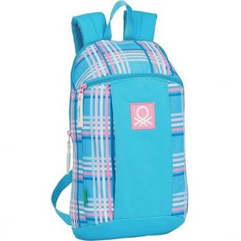 Mini Mochila Benetton 'Tartan' - Safta