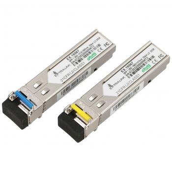 Extralink SFP WDM 1.25G 1310/1550nm Single Mode Transceiver Module - EX.15067