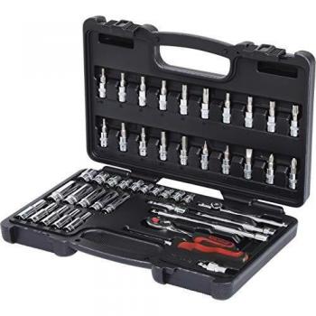 Juego de llaves de vaso CHROMEplus 1/4 KS Tools 918.0847, 47 piezas