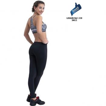 Mallas Deportivas de Mujer Happy Dance Negro