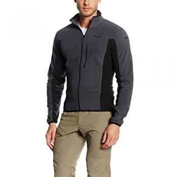 Salewa Puez Plose 3 PL M FZ - Sudadera para hombre, color gris, talla 48/M