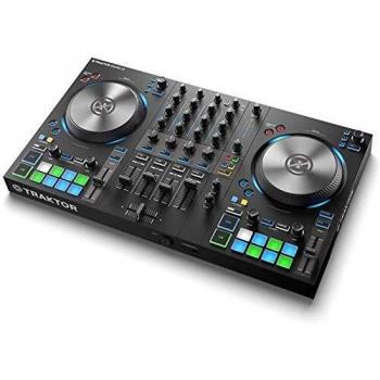 NATIVE INSTRUMENTS Traktor Kontrol S3 DJ Controller + Traktor Pro 3 Software, Compatible with iPad