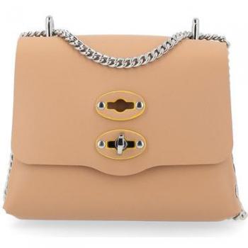 Zanellato Stylish Postina Amar Shoulder Bag Collection, Beige, ONE SIZE
