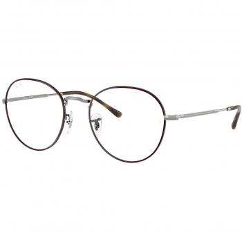 Ray-Ban RX3582V David 3174 Unisex Panthos Eyeglasses Tortoiseshell Size 49 with Blue Light Block Available