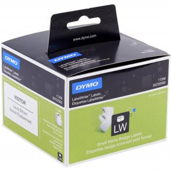 DYMO Removable White name badge 89mm x 41mm, 11356