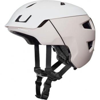 Casco Mammut Haute Route Ultra-ligero y triple certificado blanco-savannah 59-63 cm