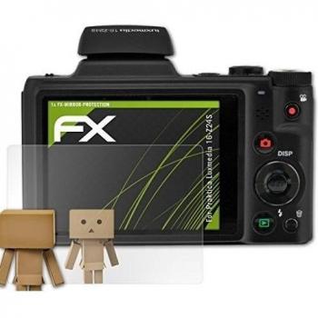 atFoliX Protección de Pantalla Praktica Luxmedia 16-Z24S Lámina protectora Espejo - FX-Mirror con efecto espejo