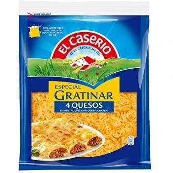 El Caserio - Queso Gratinar 4 Quesos, 140 g