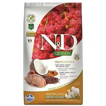 N&D Quinoa Skin & Coat Wachtel 2,5 kg