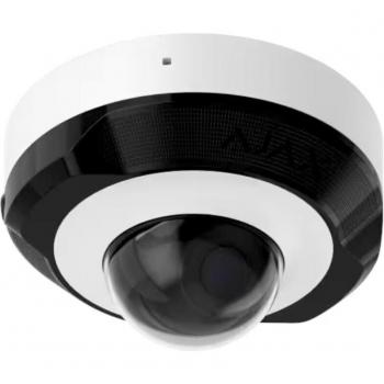 Cámara IP Domo Ajax DomeCam Mini 5MP 4mm PoE Blanca con Visión Nocturna y AI