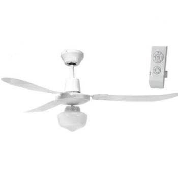 Ventilador de Techo Reversible con Lámpara y Control Remoto 70 Watts