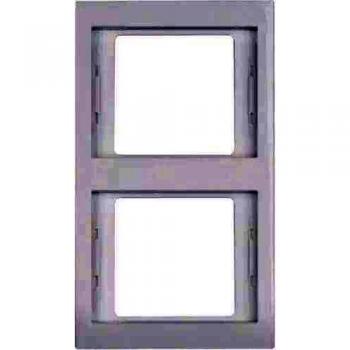 Marco para mecanismo de 2 elementos Berker K1 vertical color blanco polar brillante 13237009