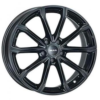 Llanta de Aluminio Mak DaVinci 6.5x17 5x114.3 ET45 Brillo Negro