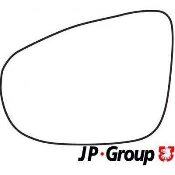 Cristal de espejo retrovisor exterior JP GROUP 1189304770